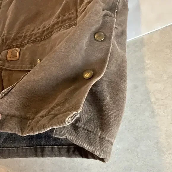 Carhartt C52 CHT men Sz XXL tall Detroit Style Blanket Lined 4Aces Stitched Back - Picture 10 of 16